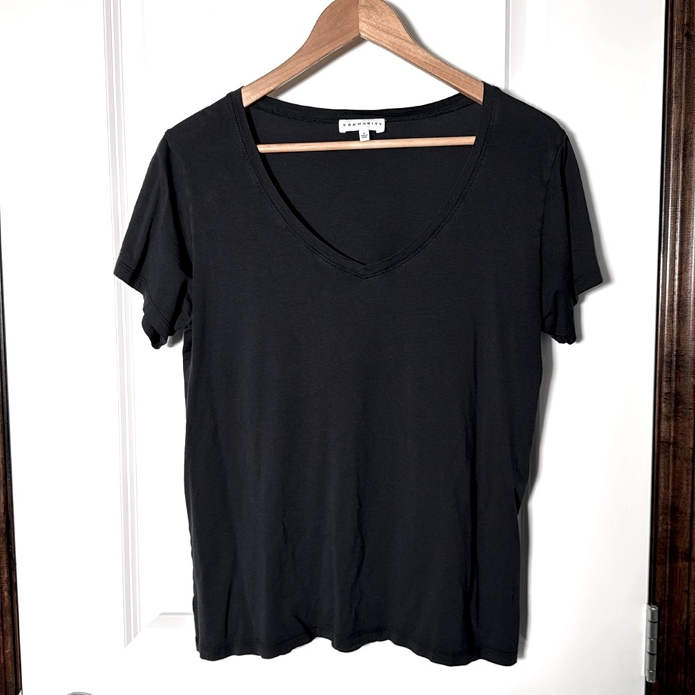 Community (Aritzia) Black T-Shirt
